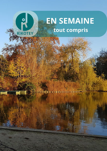 Pêche au lac des Minimes | Offre Semaine Tout Compris | Bois de Vincennes