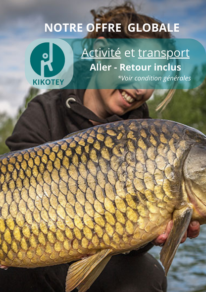 Pêche aux Etangs de Viry-Grigny à  Ris-Orangis | Offre Week-End Tout Compris | Essonne