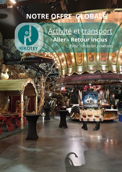 Musée des Arts Forains au pavillons de Bercy - Paris  | Offre Semaine et Week-End Tout Compris