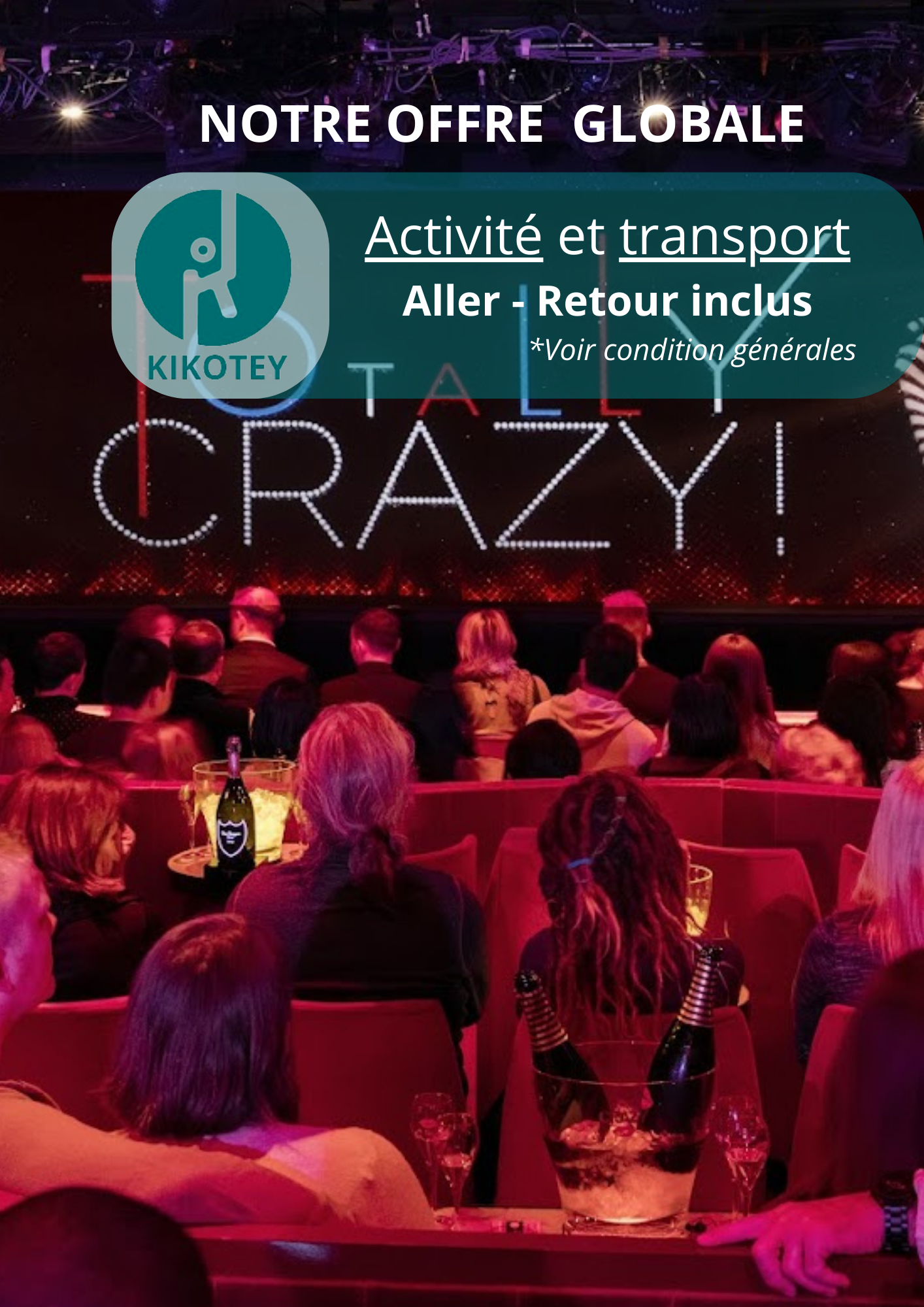 Cabaret l Crazy Horse Paris l Offre en semaine et week-end  tout compris