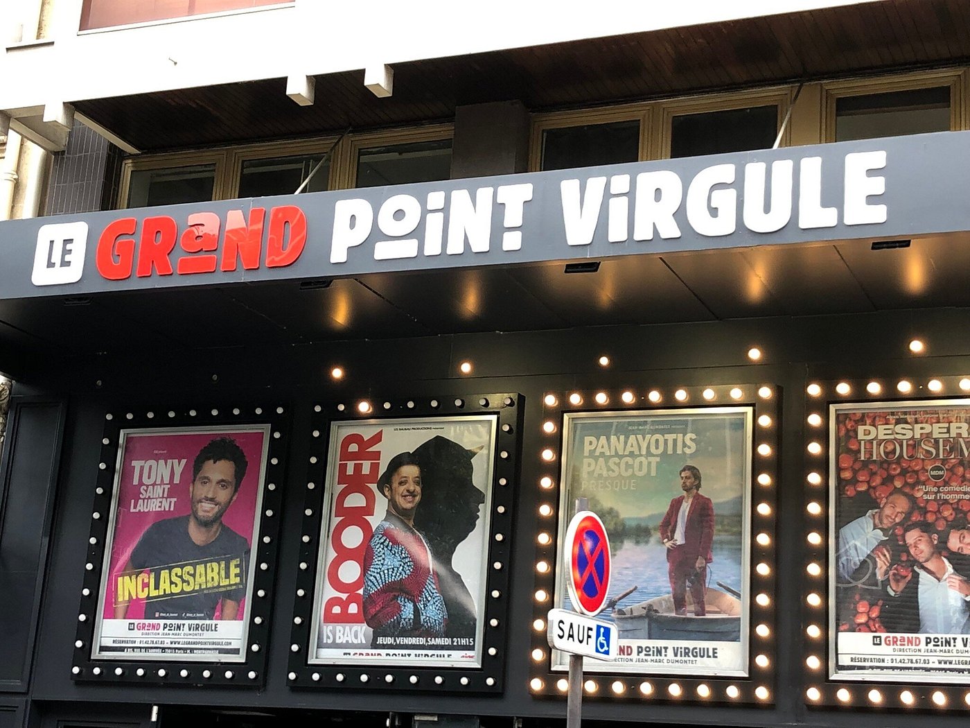 Théâtre Le Grand Point-Virgule  l Offre en semaine et week-end  tout compris